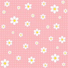 Classic vintage flower pattern