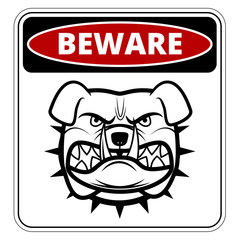 Angry dog
