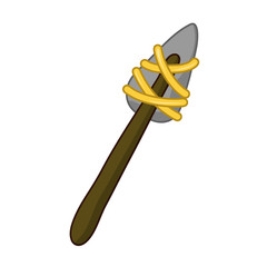 spear isolated illustration