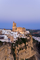 Fototapeta na wymiar Spanien, Andalusien, Arcos de la Frontera, Kirche, San Pedro
