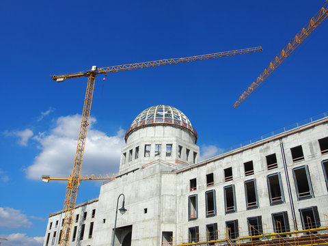 Baustelle Berliner Stadtschloss, Wiederaufbau