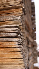 Текстура дерева на старых постройках © PomorFox