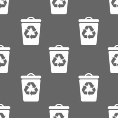seamless pattern with bin