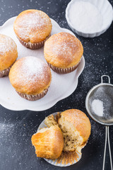 Homemade yeast buns