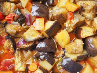 Aubergine vegetables