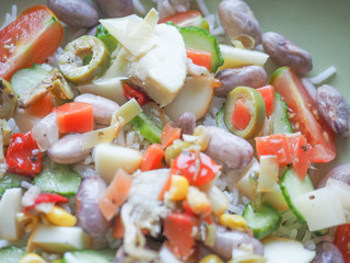 Basmati rice with vegetables