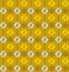 Yellow, gold, seamless pattern, squares, stripes, geometric, multi-color. 