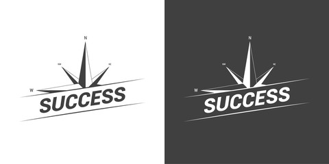 Compass Success Concept