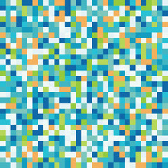 A pixel art style vector background pattern