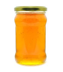 honey in a jar