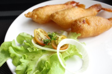 Fried shrimp