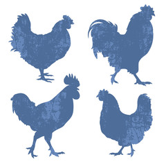 Chicken Silhouette 002