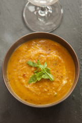 Homemade Autumn Butternut Squash Soup