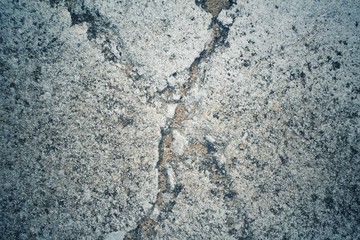 Cracks on the road