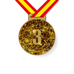 Third Place Bronze Medal