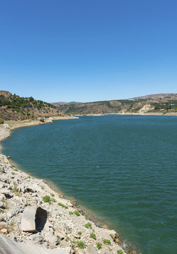 Beznar Reservoir , Granada Province, Andalusia, Spain