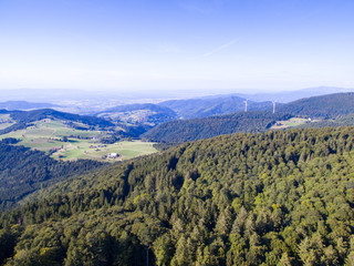 Fototapeta na wymiar Schauinsland im Südschwarzwald