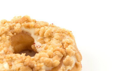 sweeties donut on white background