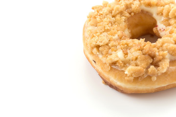sweeties donut on white background