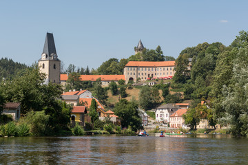 Fototapeta na wymiar Stadt Rosenberg - Tschechien