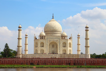 Fototapeta na wymiar Taj Mahal, Agra, India.