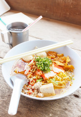 Thai spicy noodle