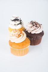 cupcake. cup cake on the background
