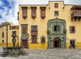 Columbus house in Las Palmas on Gran Canaria.