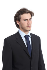 Serious businessman portrait