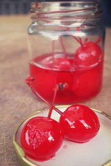 Cherries in syrup