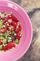 Fish sauce with chili