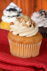 cupcake. cup cake on the background