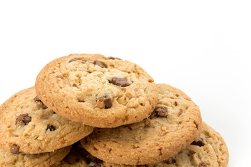 milk chocolate toffee almond cookies