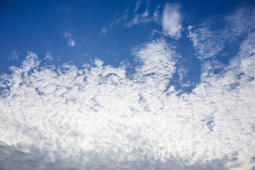 Obraz premium Pattern of clouds in the sky
