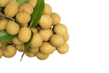 Longan isolated
