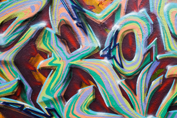 tag graffiti peinture art urbain lettre forme artiste