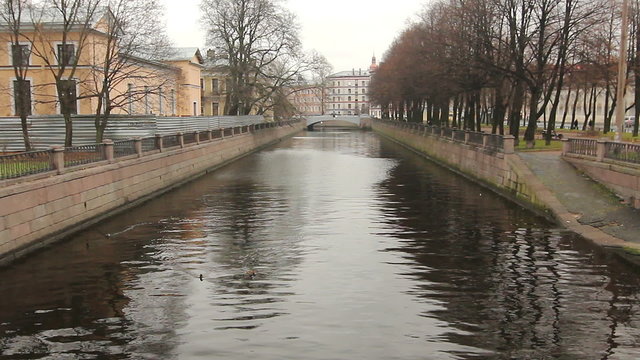 Griboedov Canal in Autumn, St Petersburg, Russia
