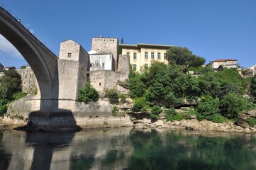 Fototapeta na wymiar Old Bridge in Mostar