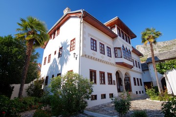 Fototapeta na wymiar Ottoman mansion in Mostar