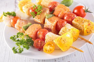 fish skewer