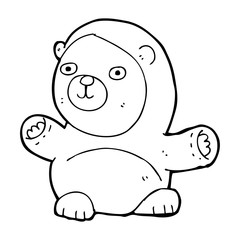 cartoon teddy bear