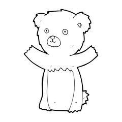 cartoon teddy bear