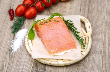 Salted salmon