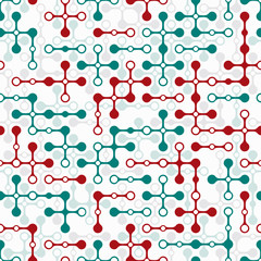 Seamless pattern futuristic image. 未来的なパターン