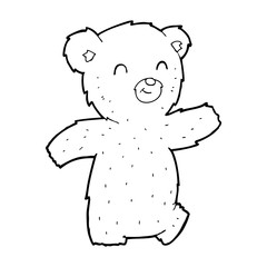 cartoon teddy bear