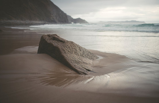 Rock In The Sand