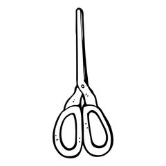 cartoon scissors