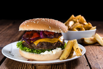 Homemade Burger