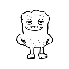 cartoon happy tooth