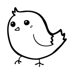cartoon bird